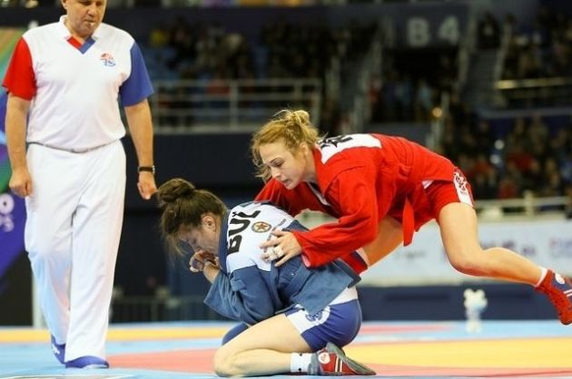 Кубанская самбистка завоевала первое для команды "золото" Европейских Игр 