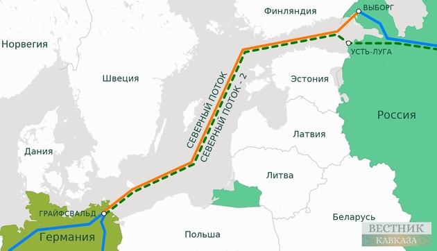 Оператор Nord Stream 2: строительство "Северного потока - 2" в Дании возобновится с 15 января