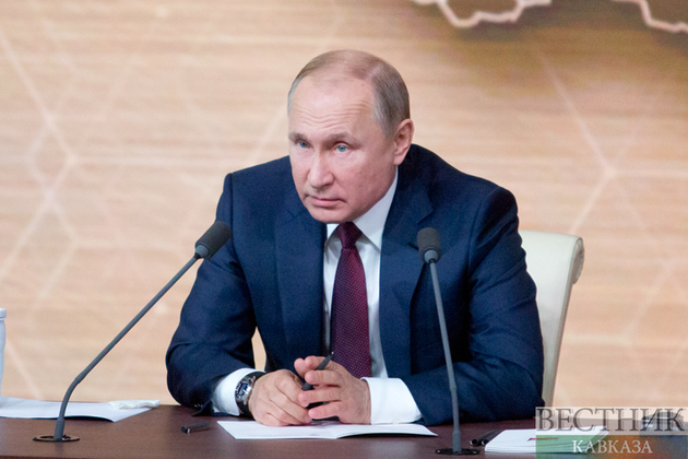 Первую встречу в качестве президента России Путин провел с главой МОК Рогге