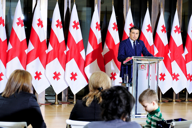 Саакашвили надеется "зафиксировать прогресс" Грузии на пути интеграции в НАТО"