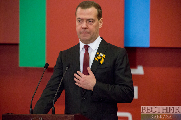 Д. Медведев поздравил президента Армении с днем независимости
