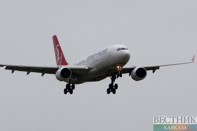 Непогода приковала к земле лайнера Turkish Airlines