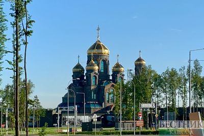 В Москве на день раньше открылся главный храм ВС РФ