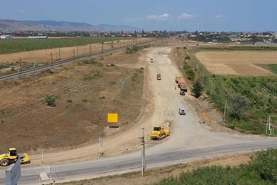 В Дагестане начали строить короткую дорогу от аэропорта к санаториям