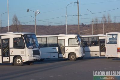 Астраханские спасатели тушили маршрутку с пассажирами