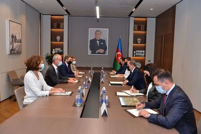 Джейхун Байрамов и вице-президент МККК встретились в Баку