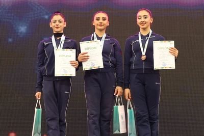 В Азербайджане наградили лучших гимнасток страны 