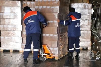 Дагестан отправил гуманитарную помощь в сектор Газа