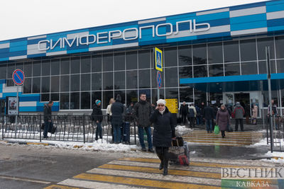 В Геленджике и Анапе из-за снегопада закрыты аэропорты