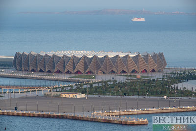 Фасад комплекса, где пройдет &quot;Евровидение-2012&quot; в Баку, будет использован для световых эффектов во время шоу